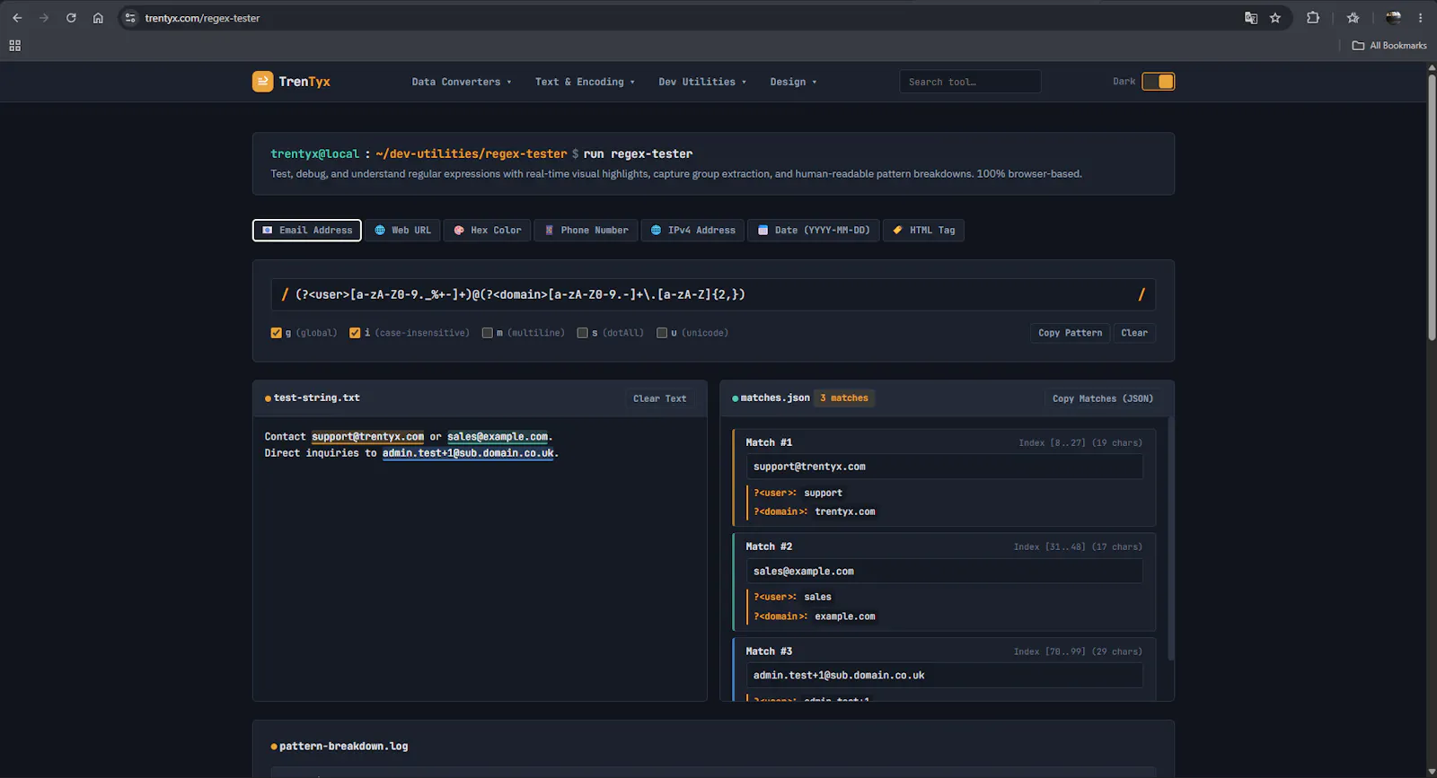 TrenTyx screenshot 3