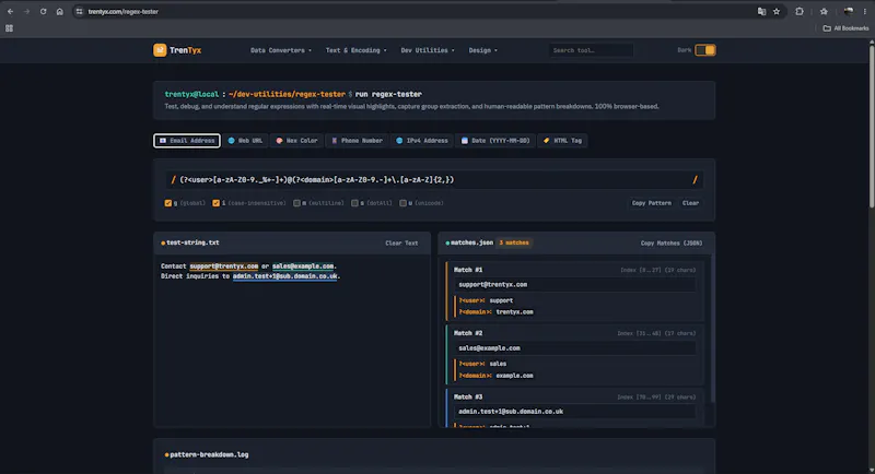 TrenTyx screenshot 3