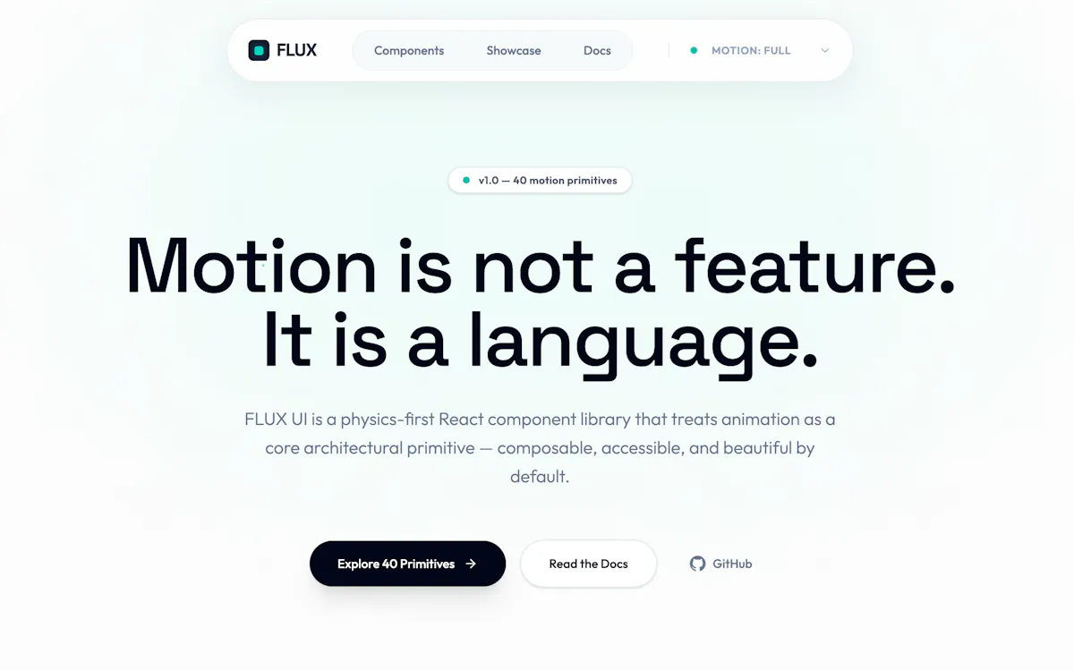 FLUX UI