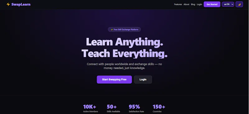 SwapLearn screenshot 1
