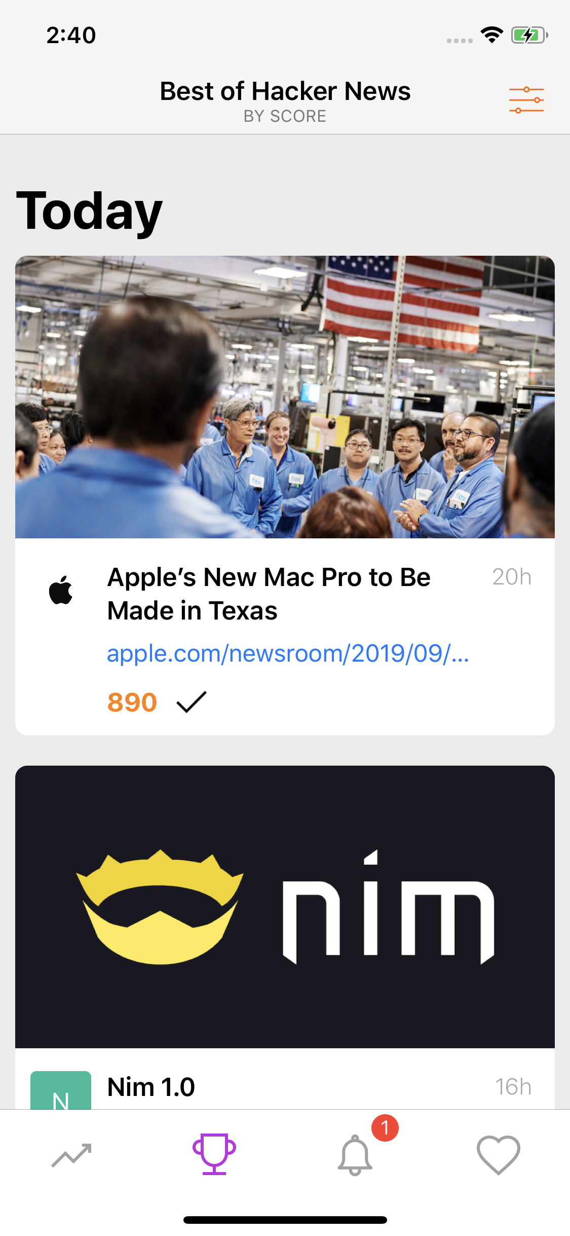 Hackerbot for Hacker News gallery image