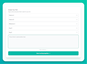 TeamSort gallery image
