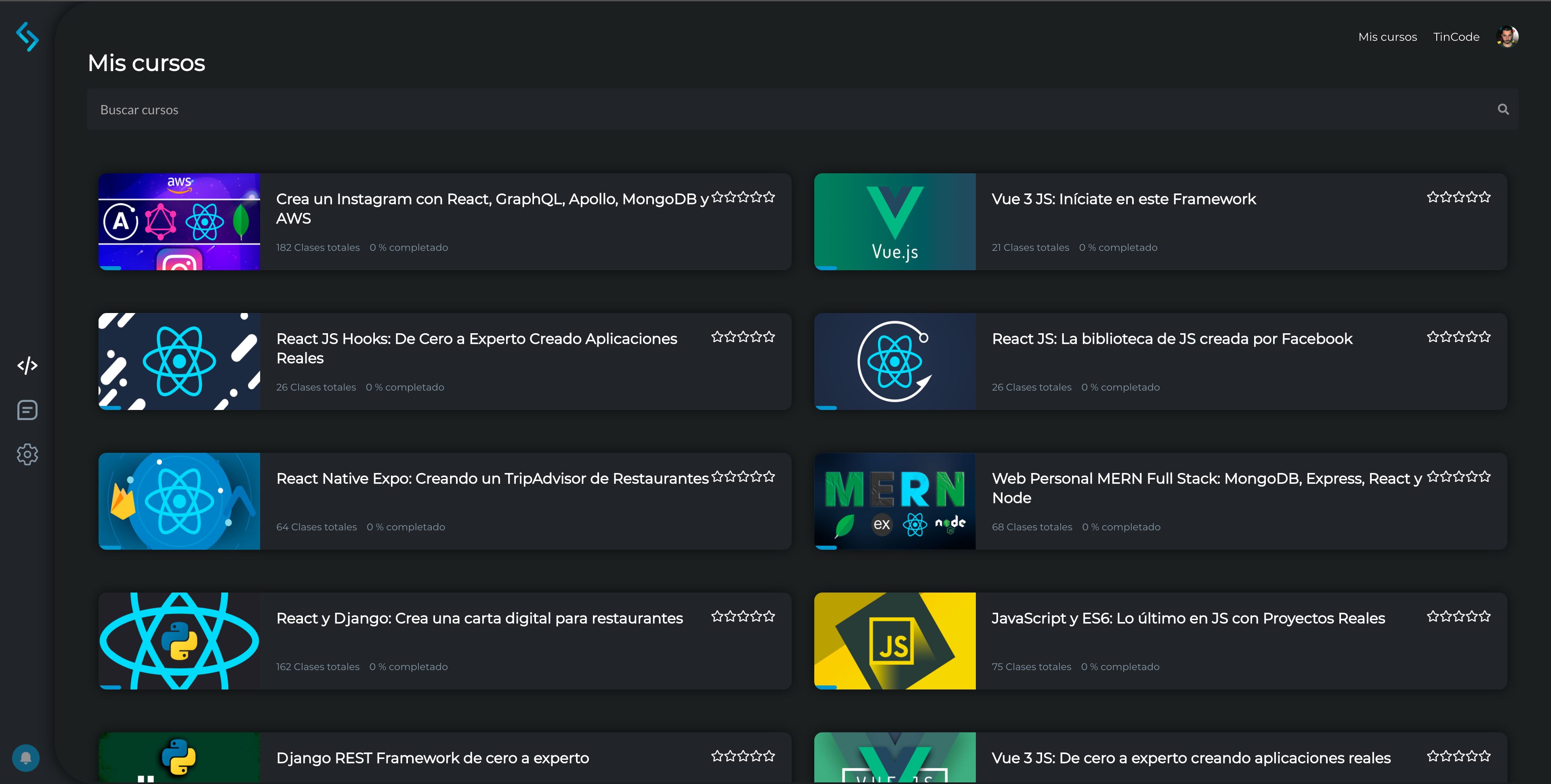 TinCode gallery image
