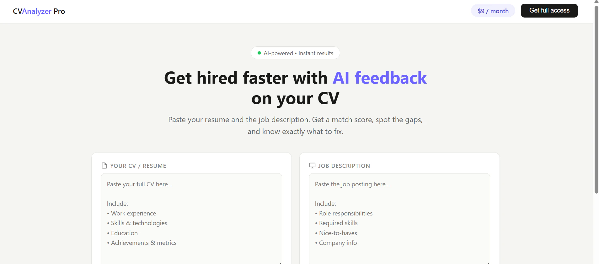 CV Analyzer Pro logo