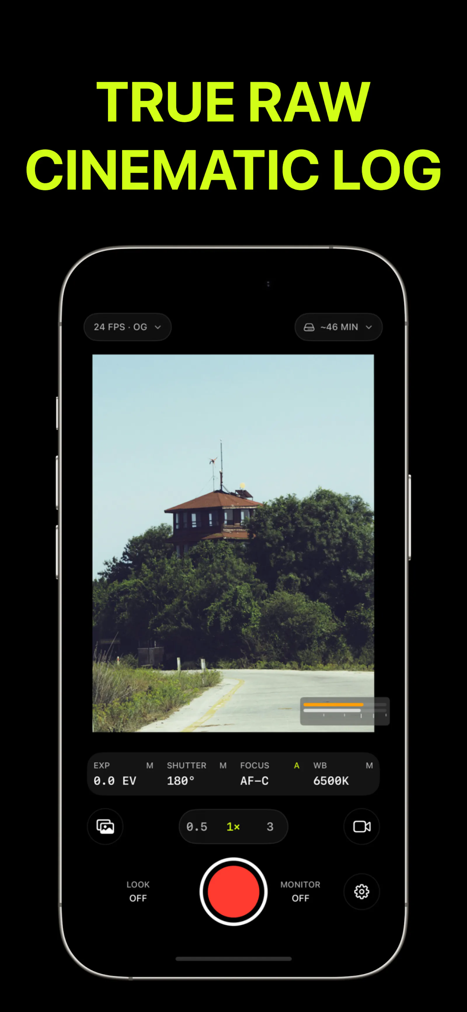 Log Cam: RAW 4K Video Camera screenshot 4