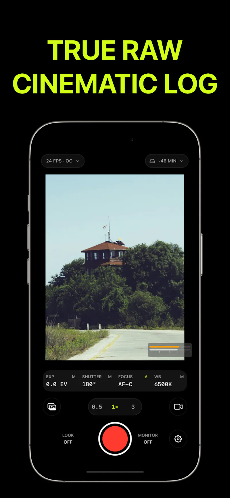 Log Cam: RAW 4K Video Camera screenshot 4
