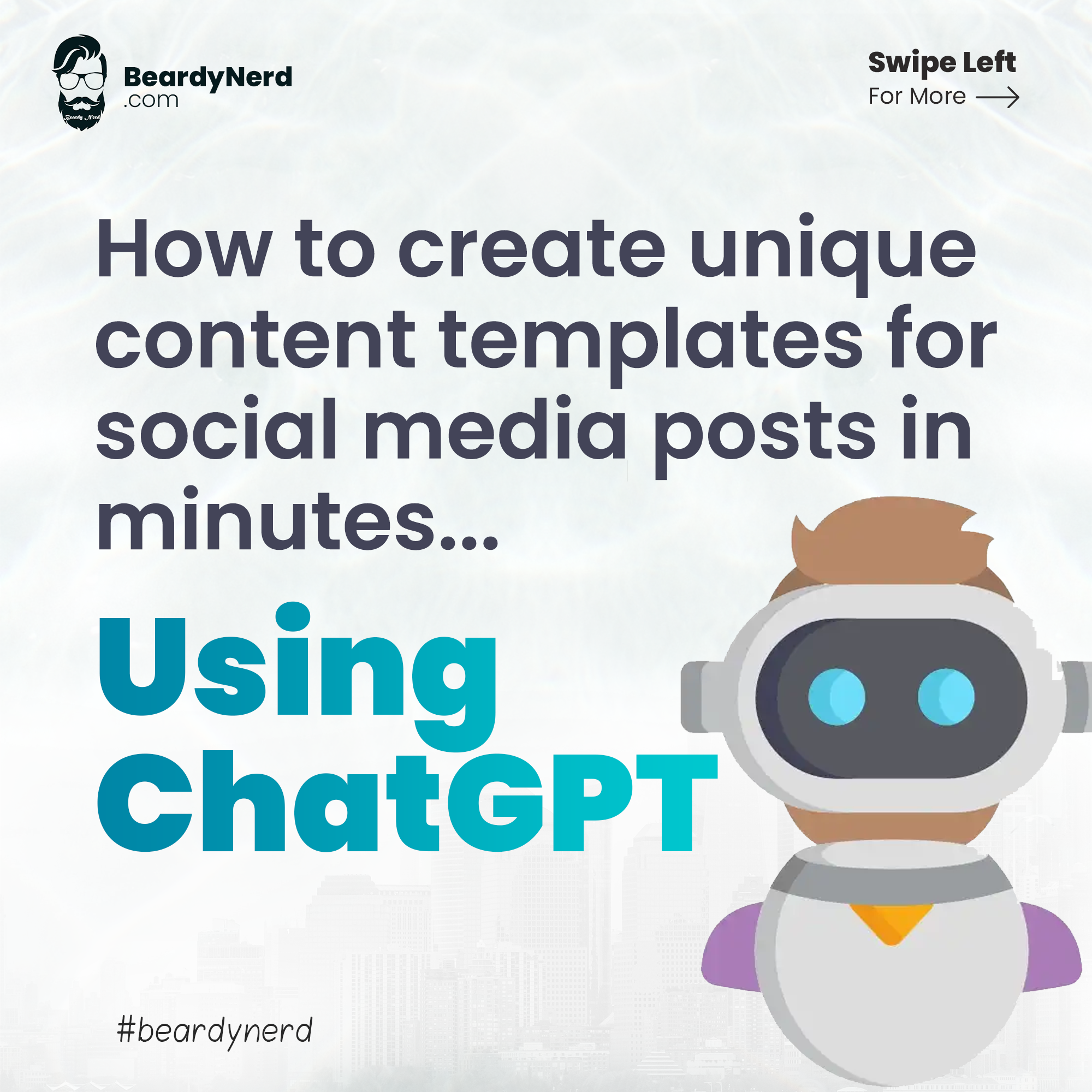 chatgpt를 사용하여 템플릿을 만듭니다