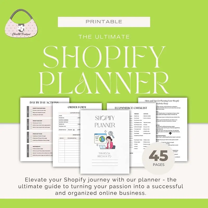 Shopify Growth Digital Business Planner  gallery image