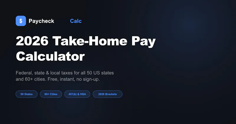 PaycheckCalc screenshot 1
