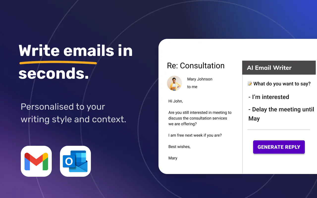 AI Email Writer for Gmail gallery image