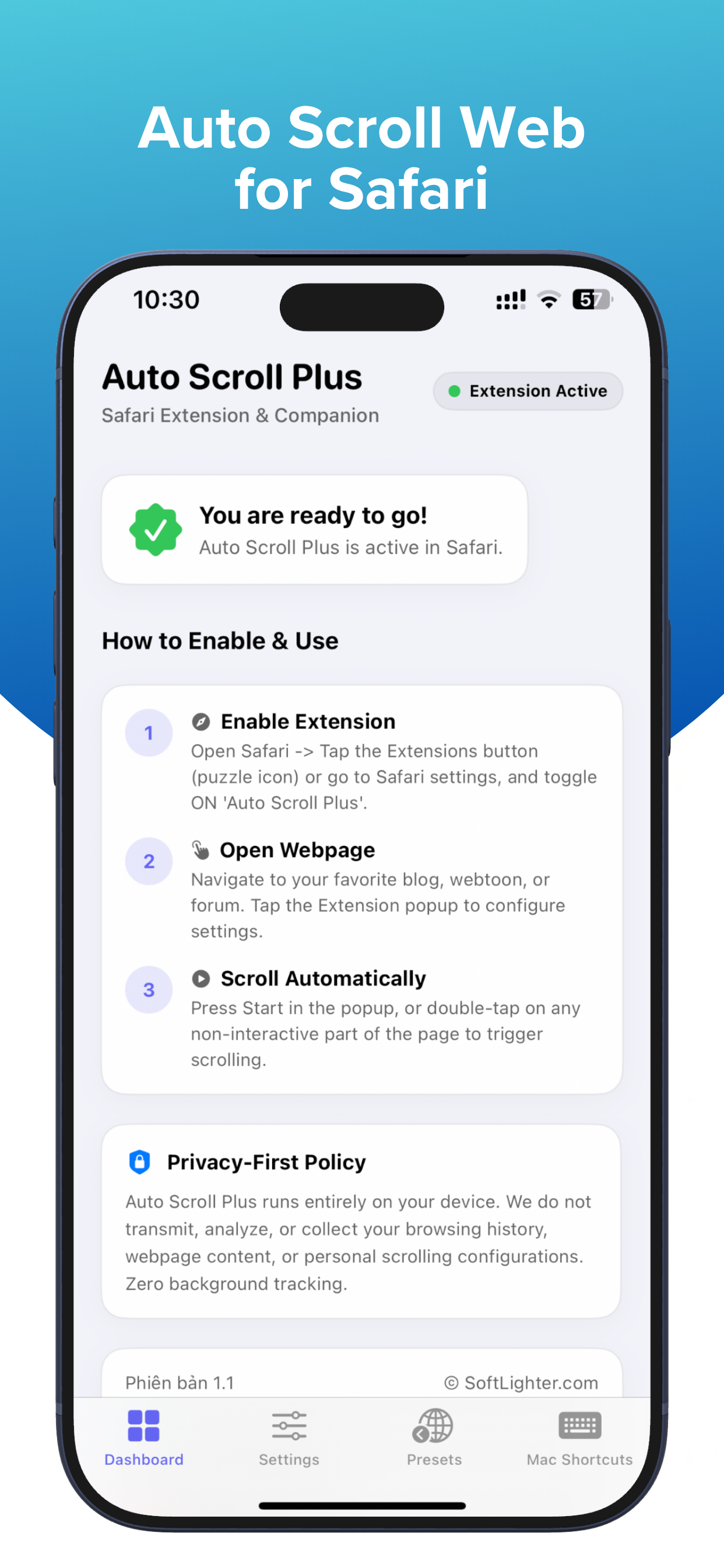 Auto Scroll Plus  gallery image