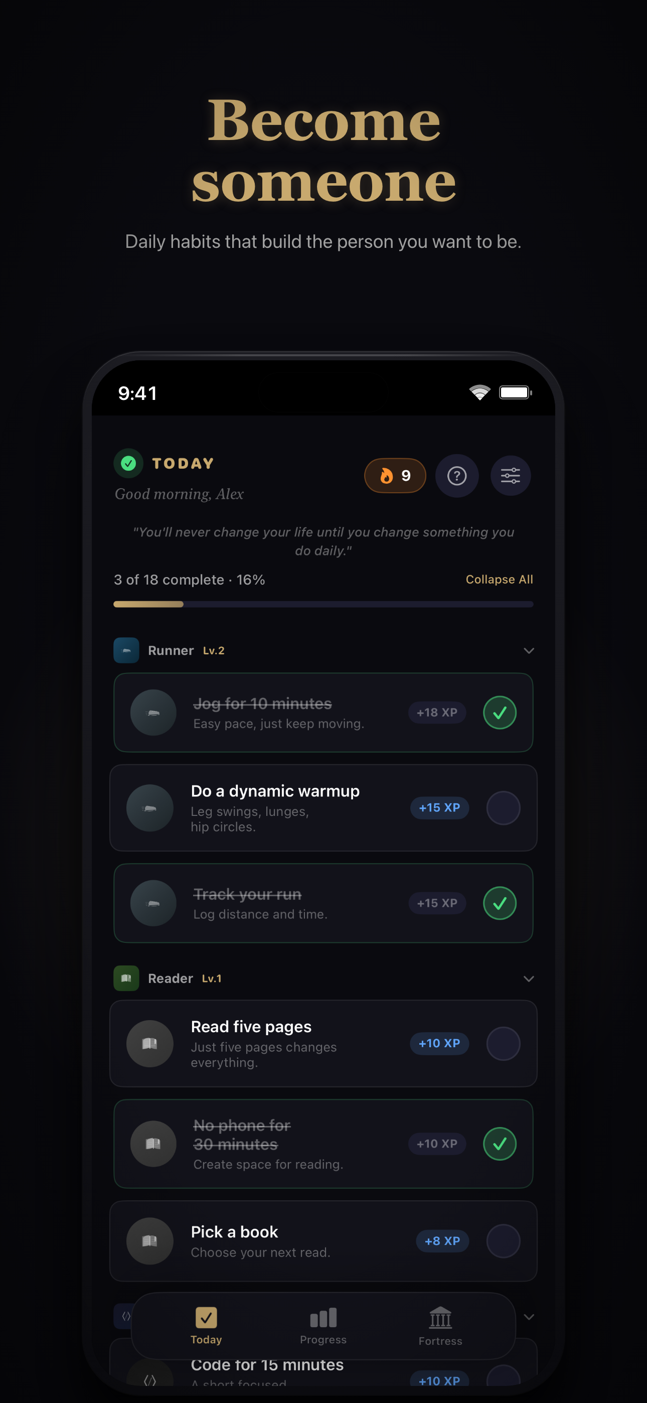 Level Habits gallery image