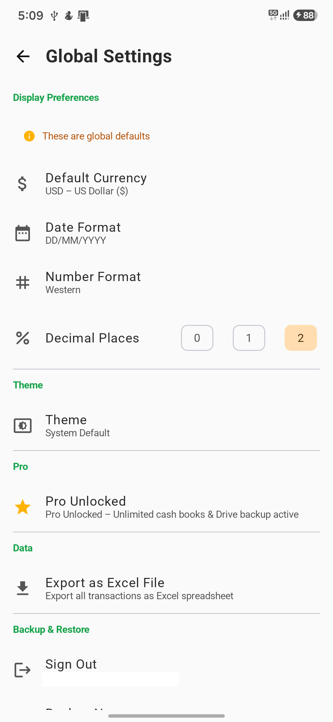 Cash Stash - Private & Offline Cash Book gallery image