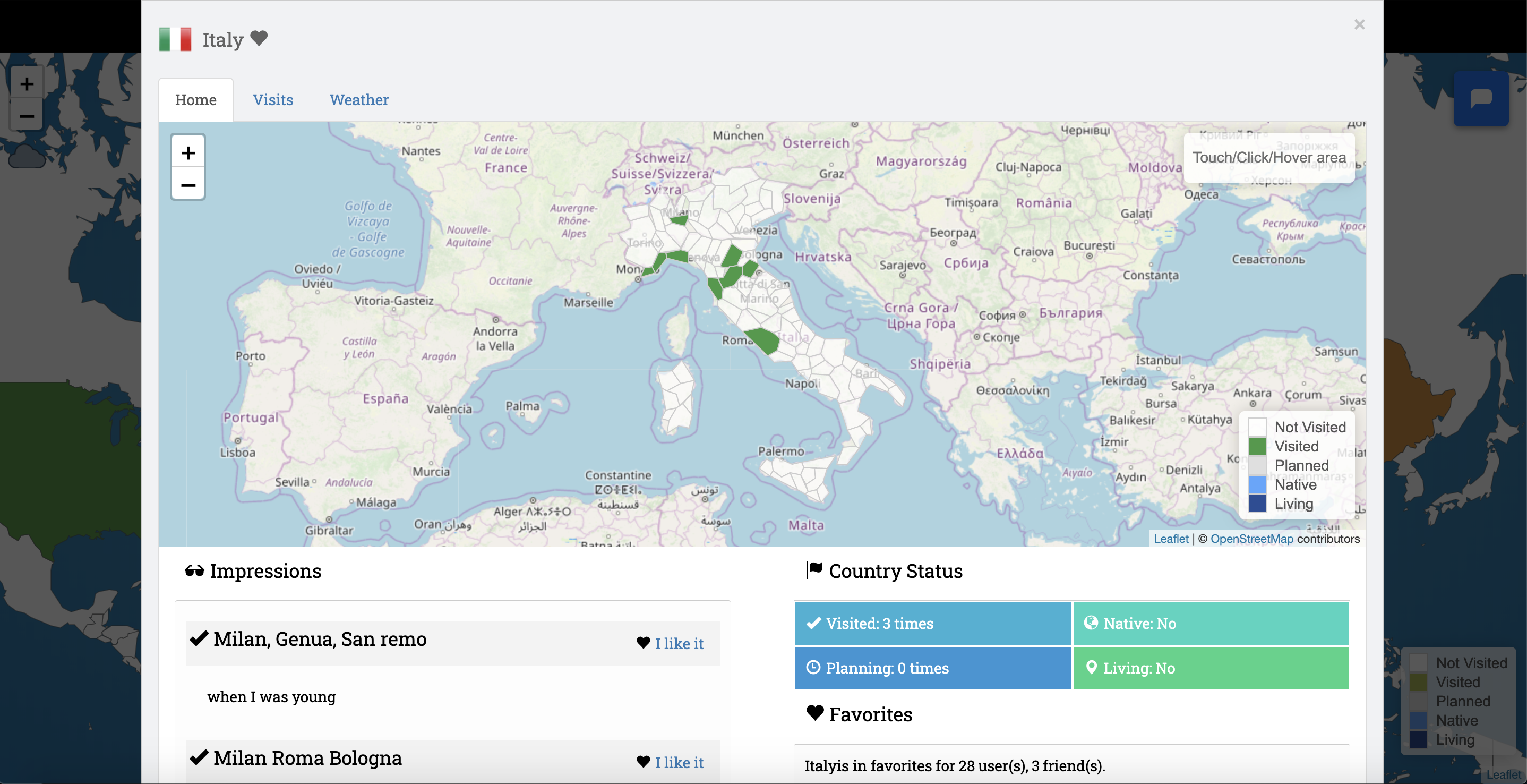 Scratch My Map gallery image
