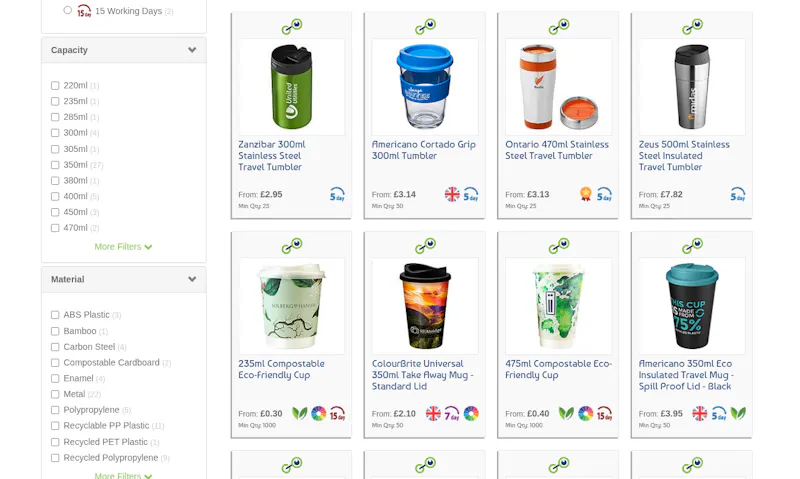 GoPromotional Travel Mugs screenshot 3