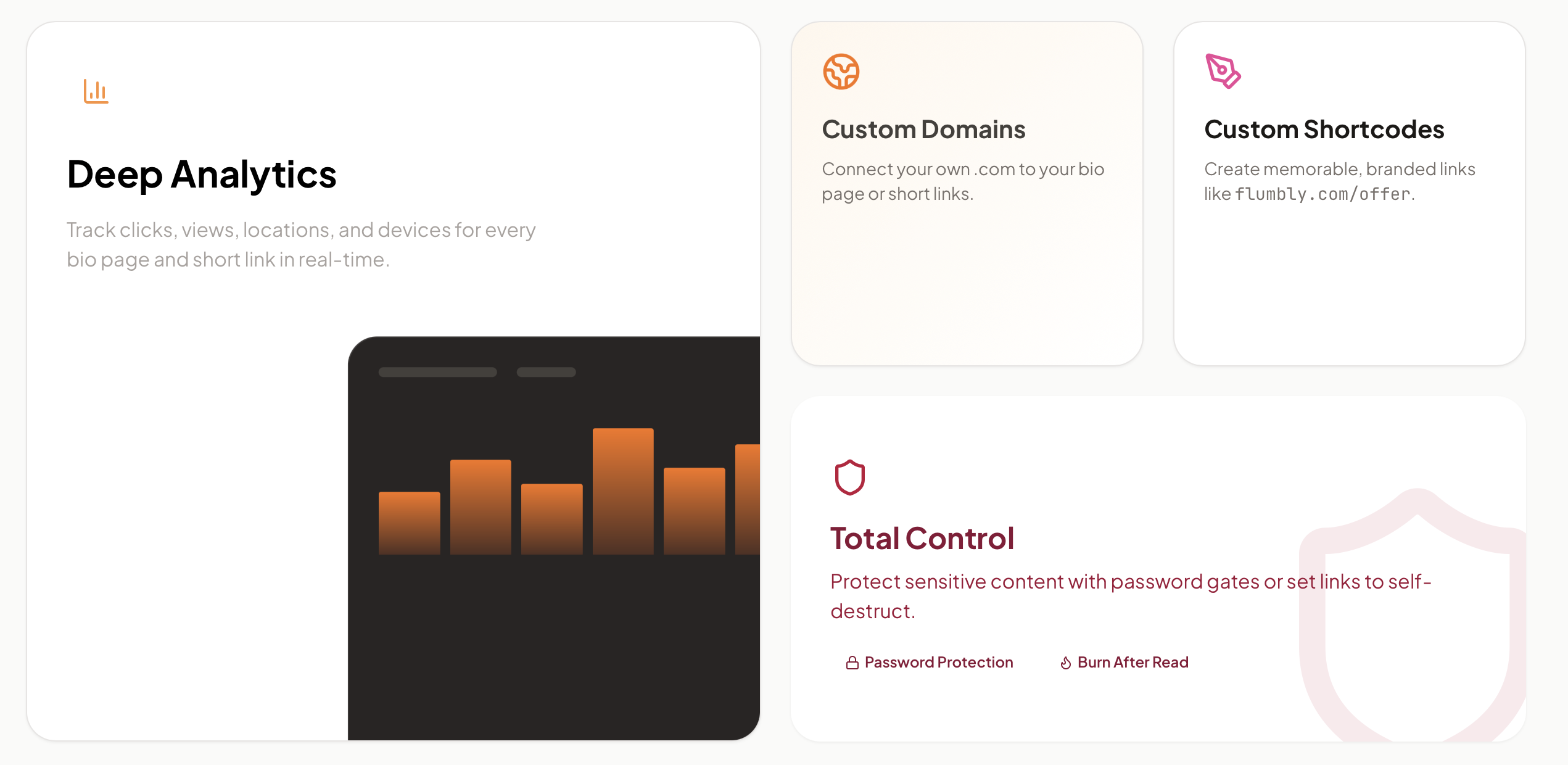 Flumbly - Screenshot 2 showing product features and functionality