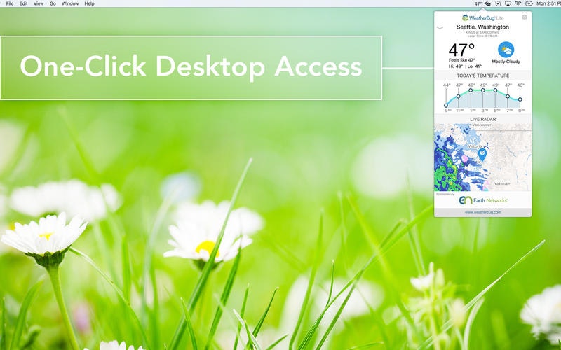 WeatherBug Lite for Mac