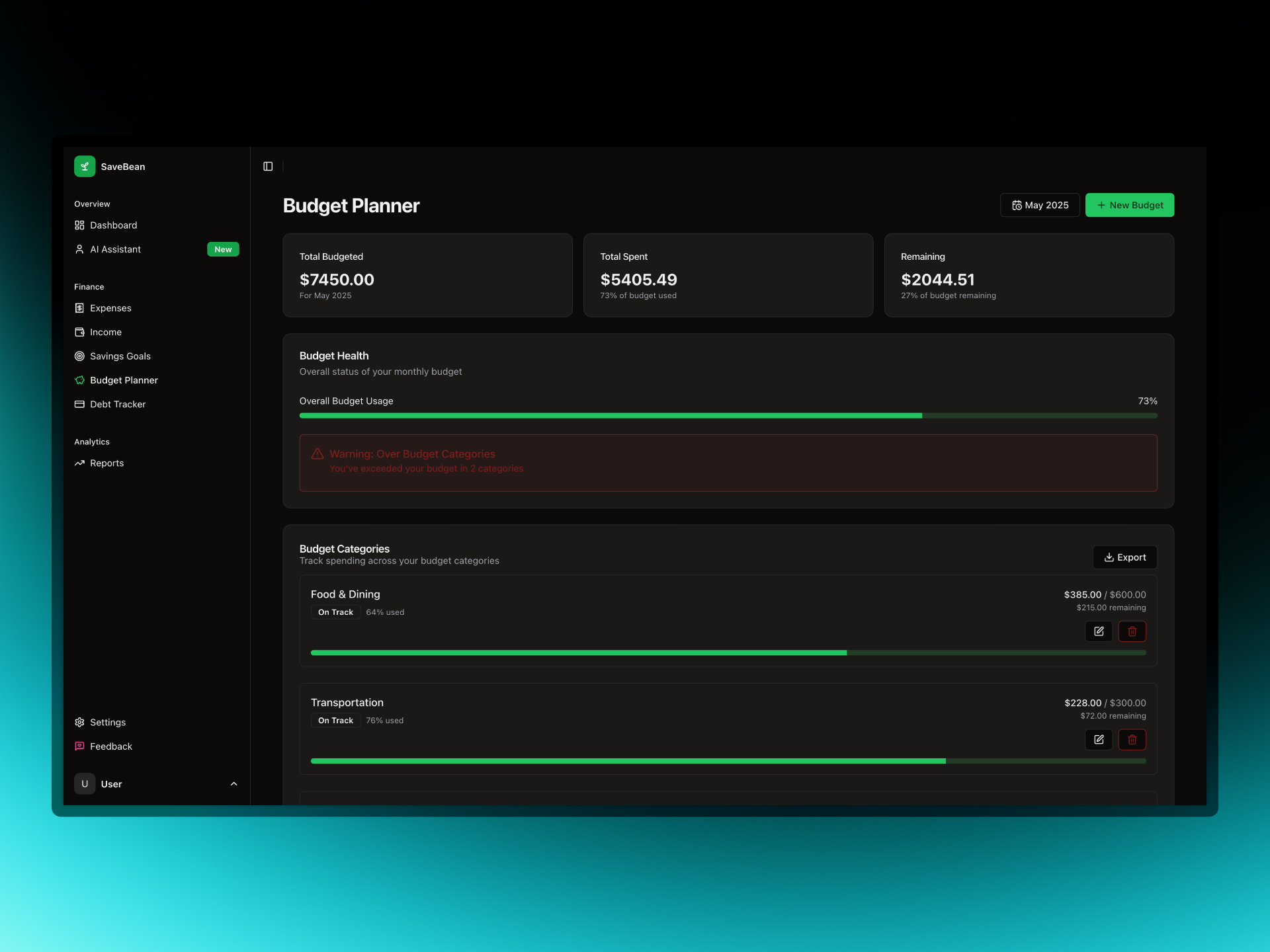 savebean - your smart money companion media 2