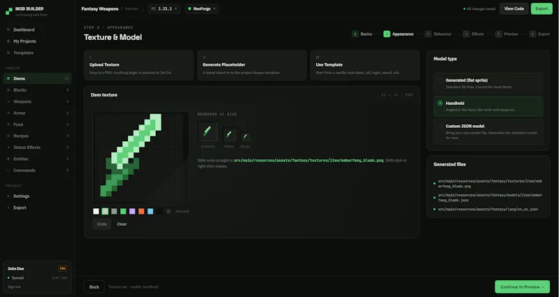 Mod Builder screenshot 3