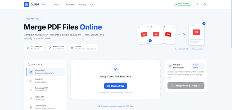 GoPDF screenshot 2