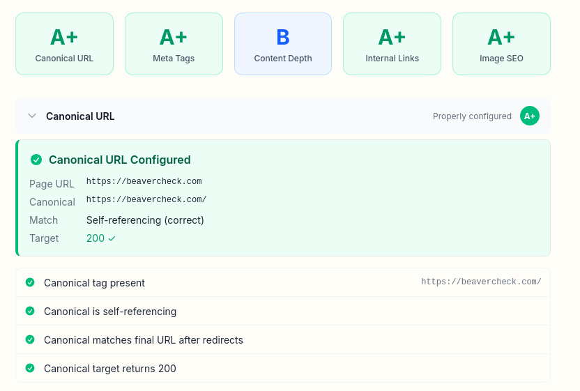 BeaverCheck gallery image