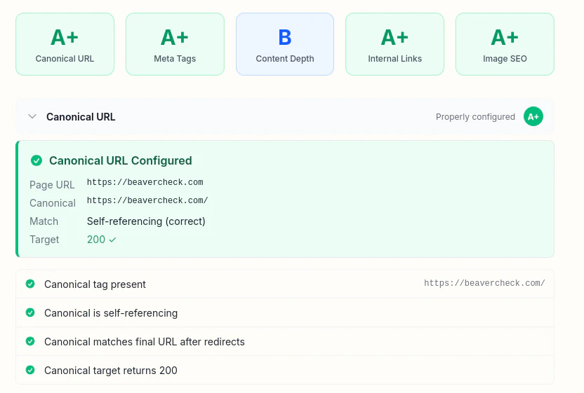 BeaverCheck screenshot 3