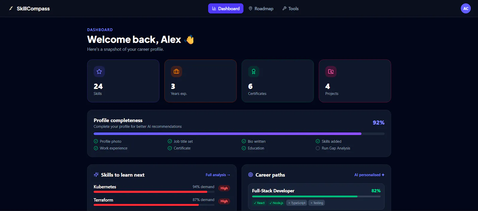 SkillCompass screenshot 1