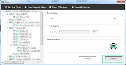 MailsSoftware OST to PST Converter gallery image