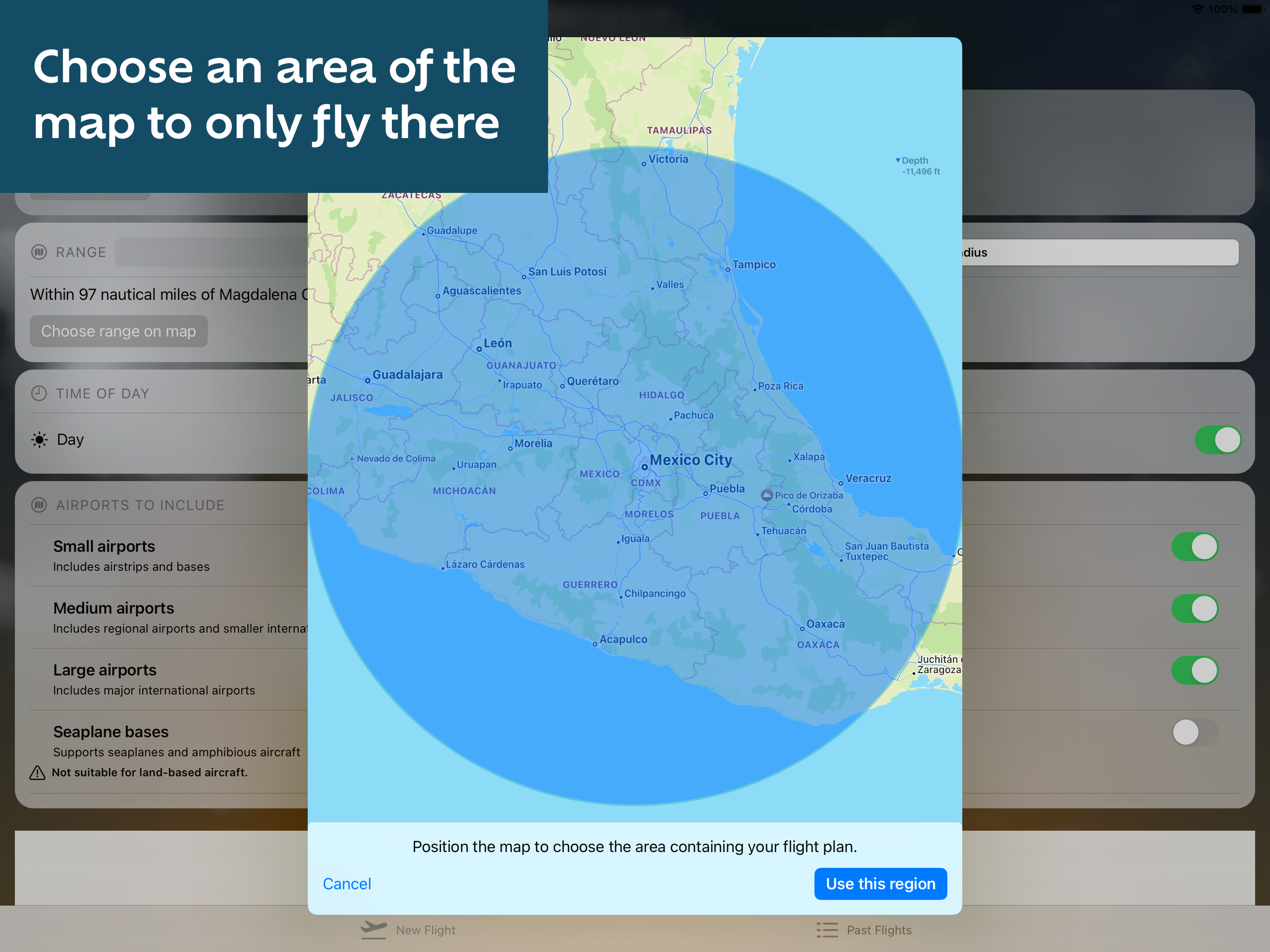 startuptile Jourza-Random flight plan generator for flight sims