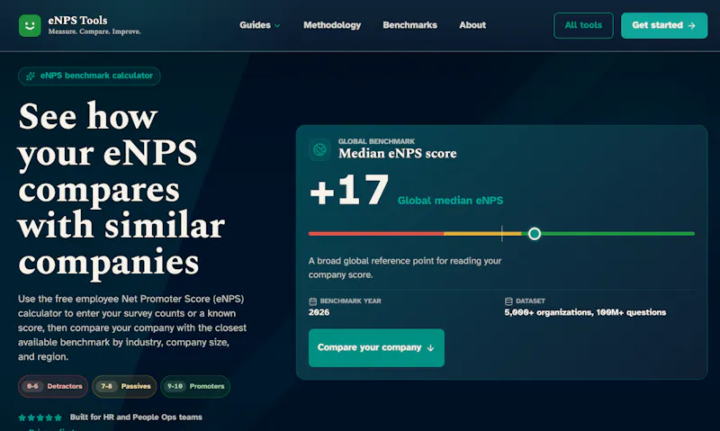 eNPS Tools - Culture Benchmark for HR  screenshot 2