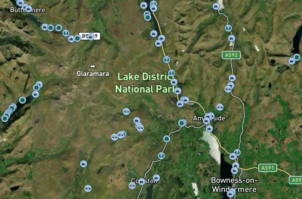 Camplocation app gallery image