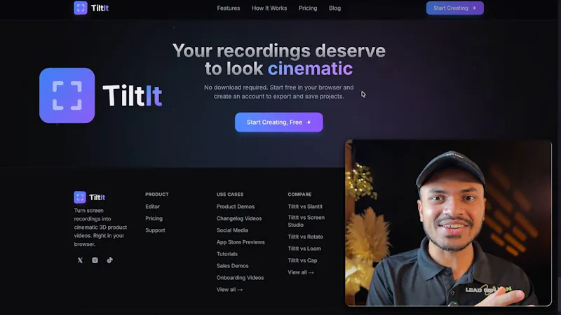 TiltIt screenshot 1 (video preview)