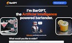 BarGPT AI-Powered Bartender  image