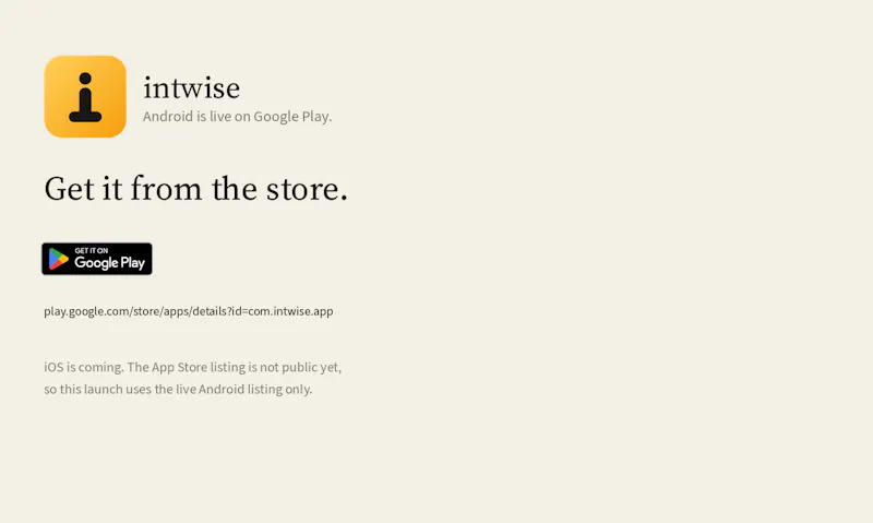 intwise screenshot 3