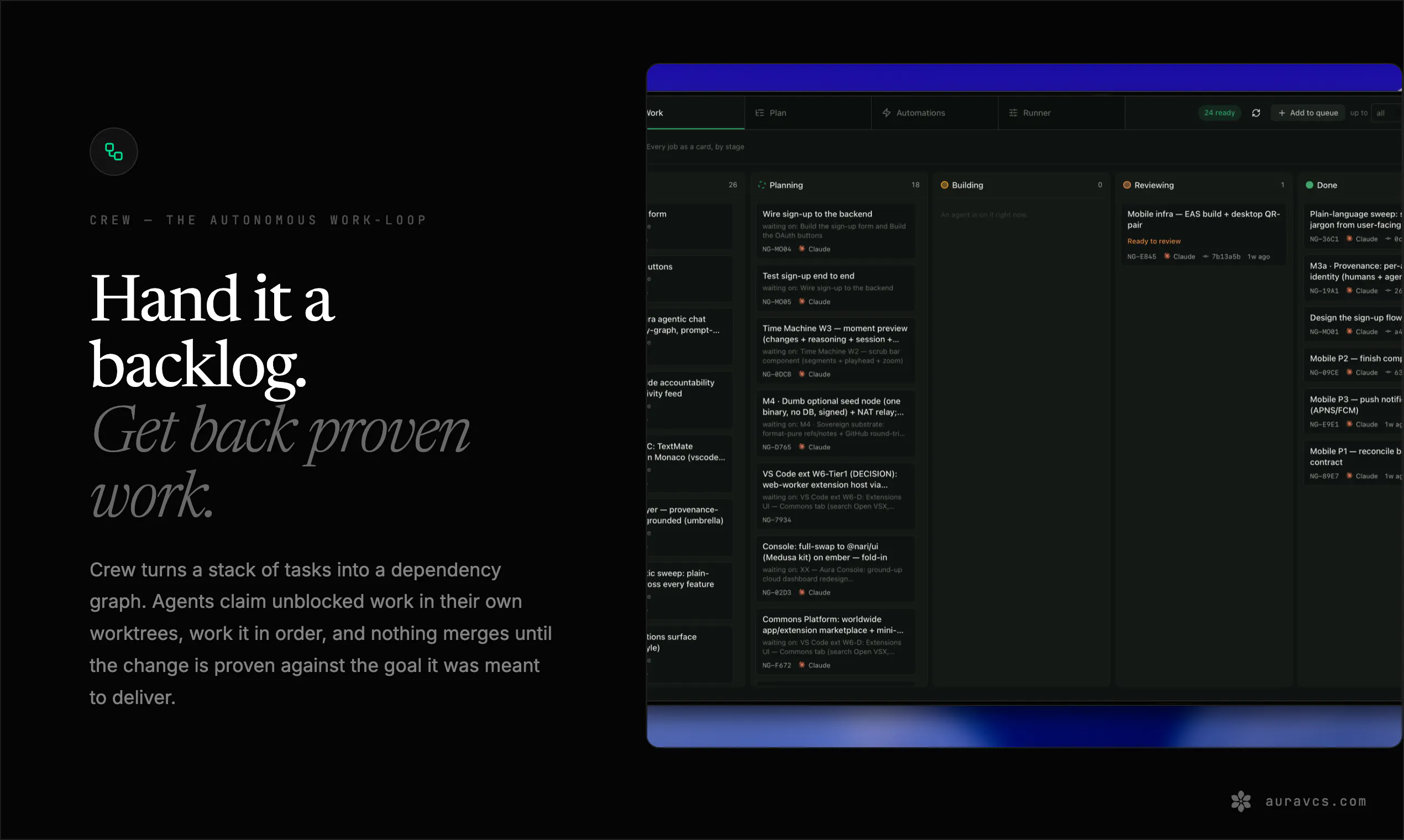 Aura: Agents + Git + Intent Open Source 截图 5