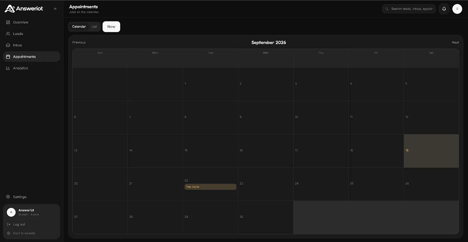 Answeriot — Missed Calls to Jobs screenshot 5