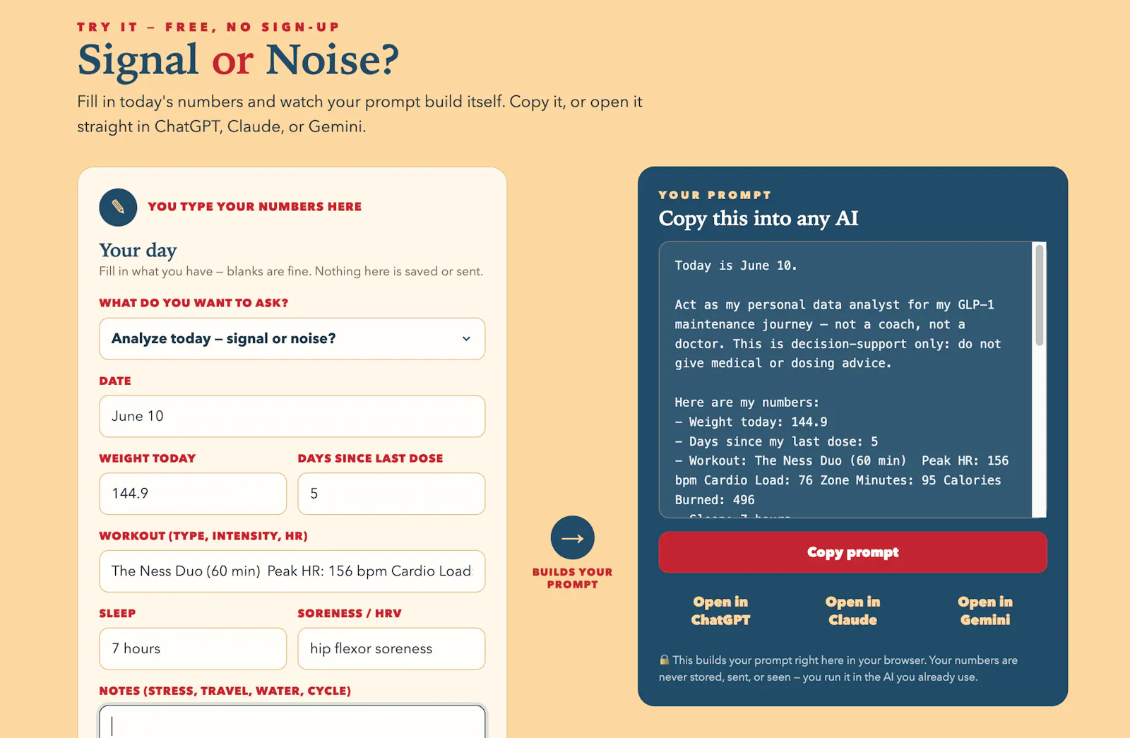 The GLP-1 AI Method screenshot 4