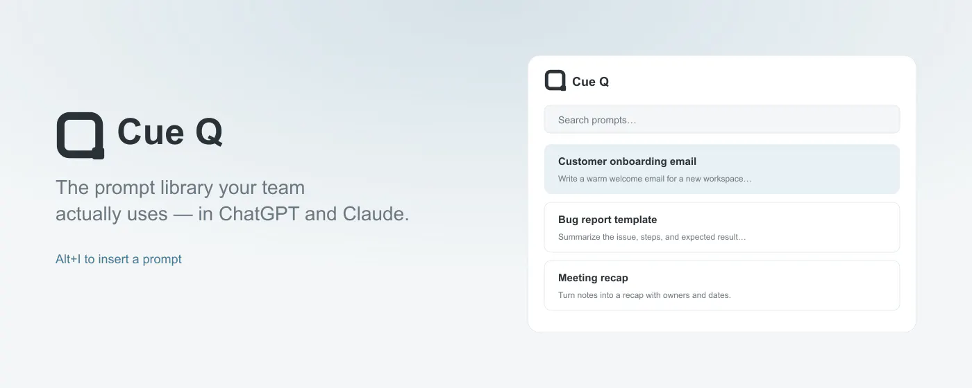 Cue Q gallery image