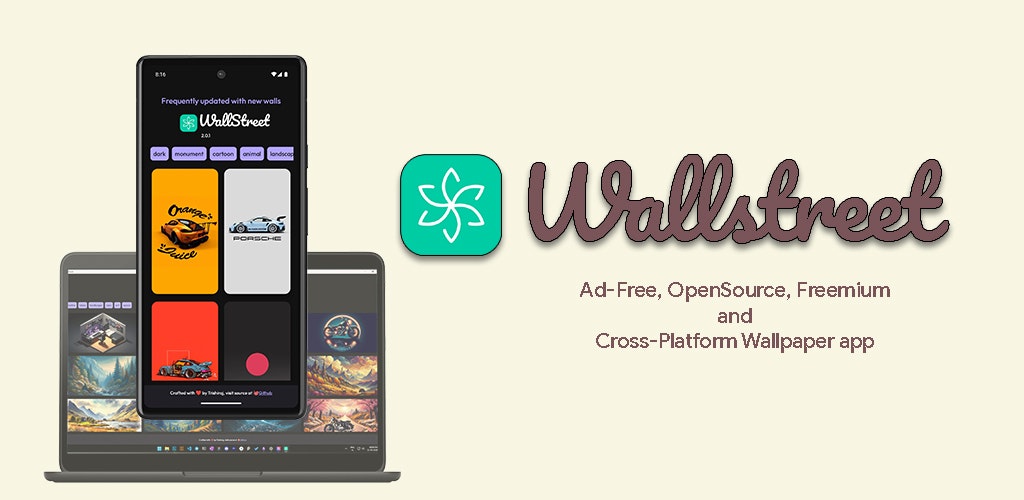 Muurstraat - Een eenvoudige maar stijlvolle 💅🏼 multi-platform wallpaper-app. media 1