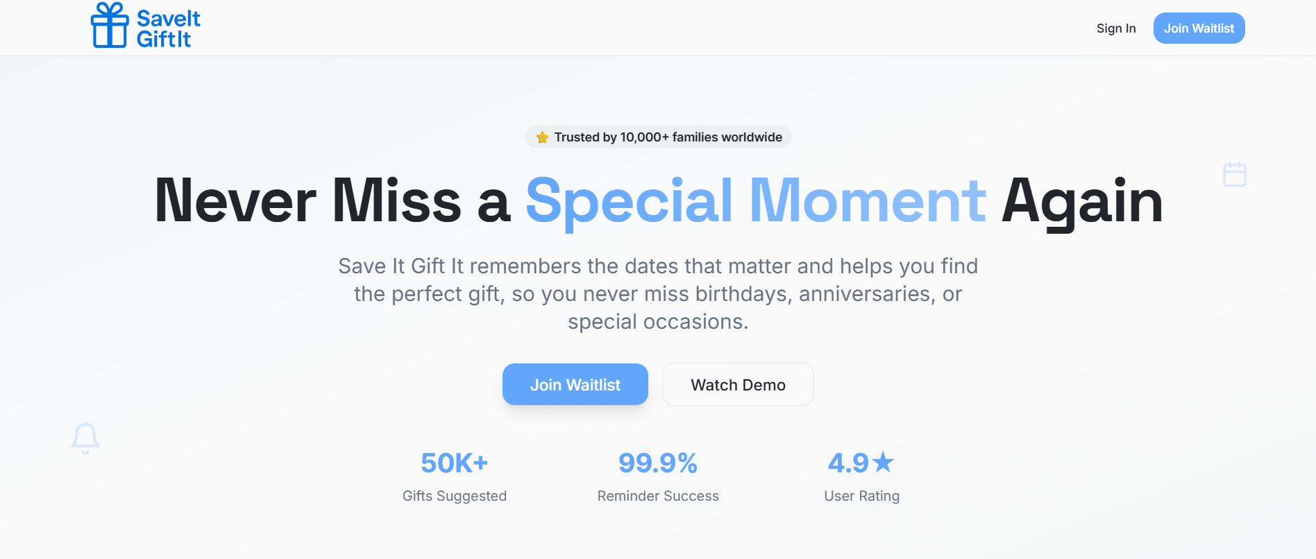 Save It Gift It logo