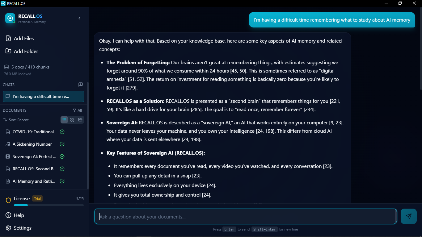 Recall.OS gallery image