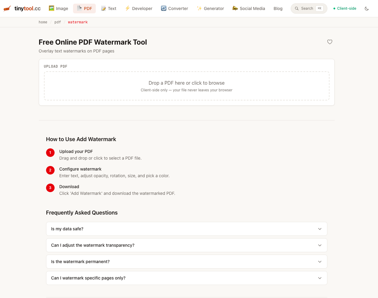 TinyTool - Screenshot 4 showing product features and functionality