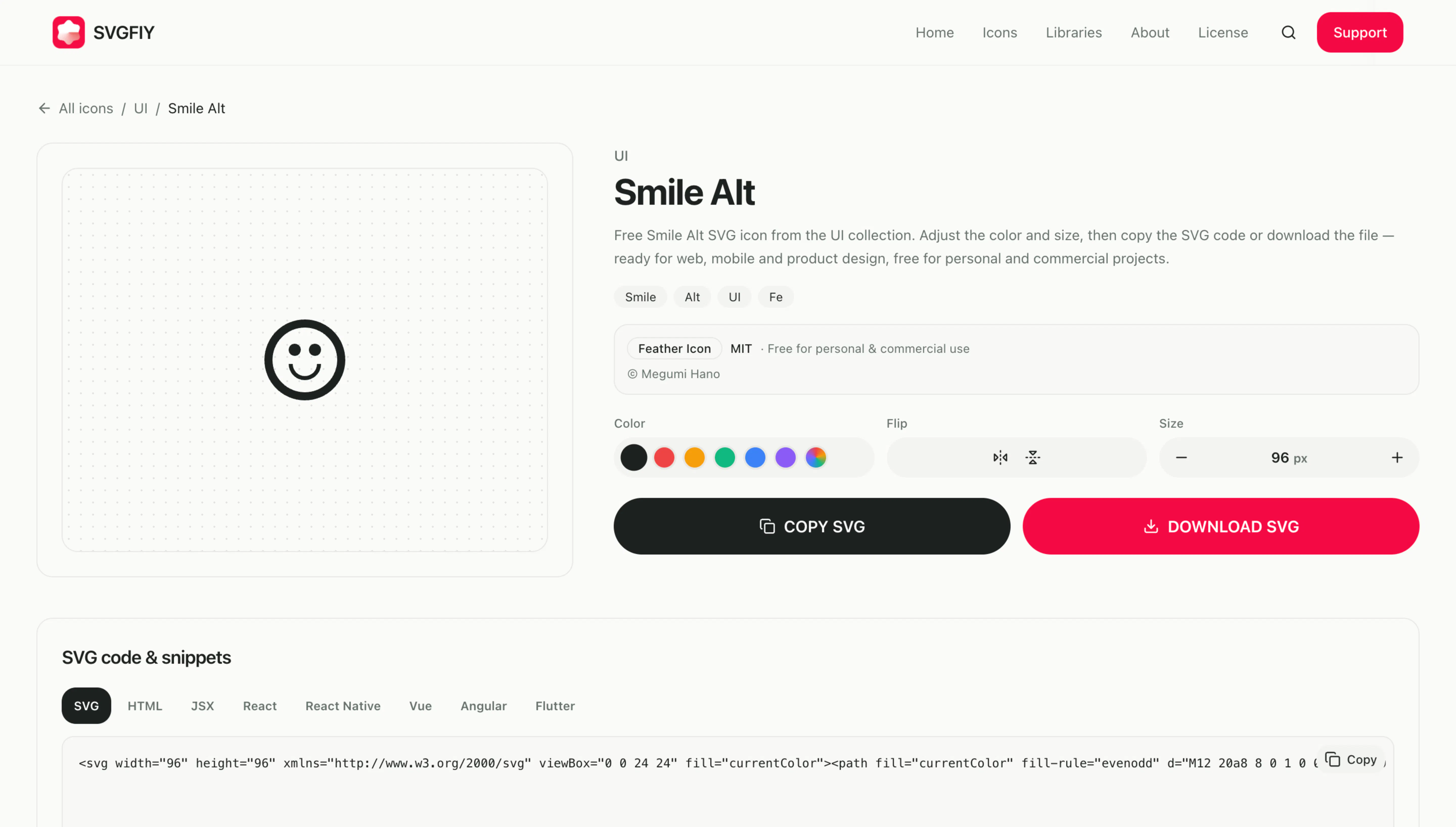 SVGFIY —  Open Source SVG Icon Library gallery image