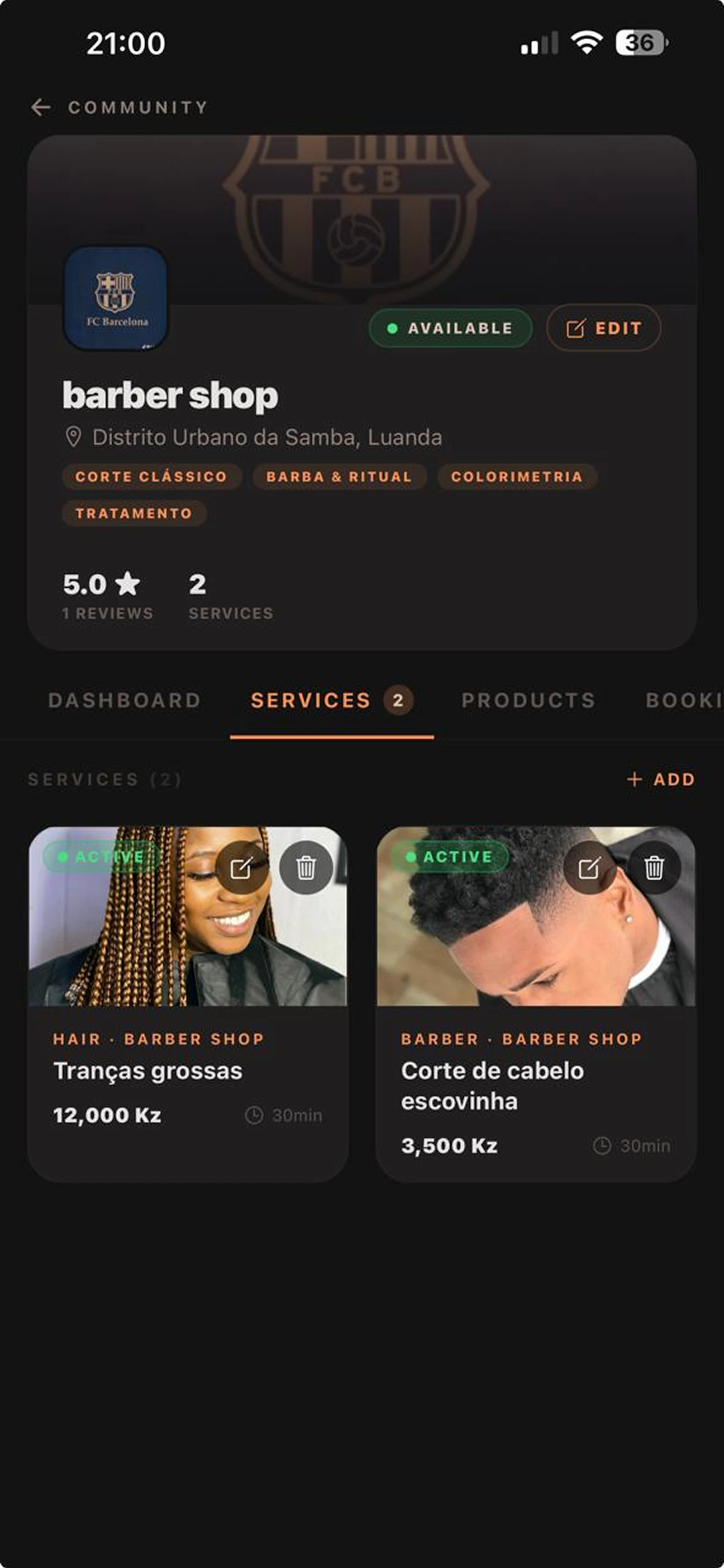 Barza screenshot 5