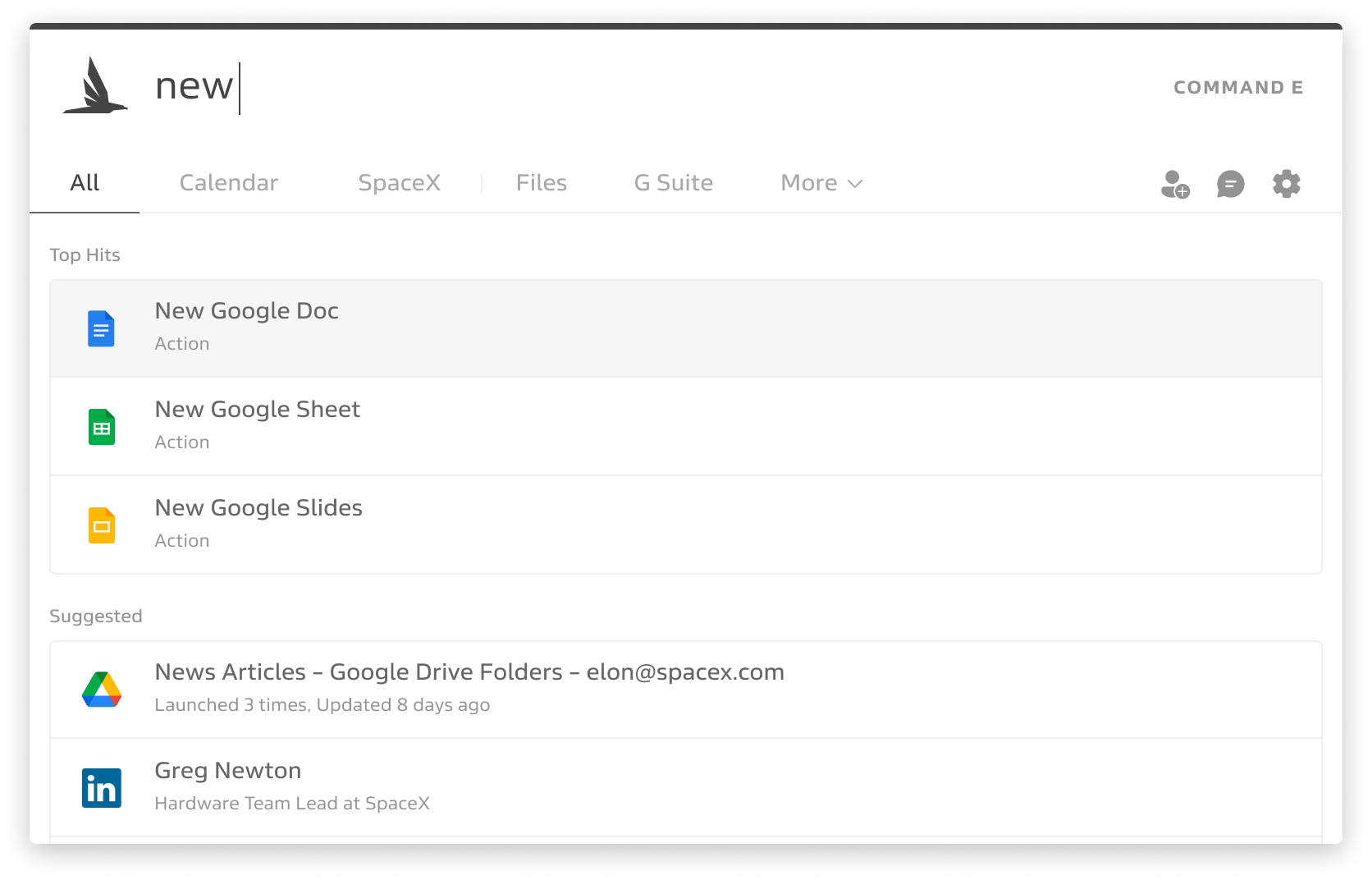 Command E 2.0 gallery image
