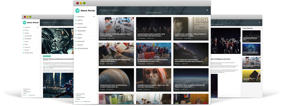 News Portal gallery image