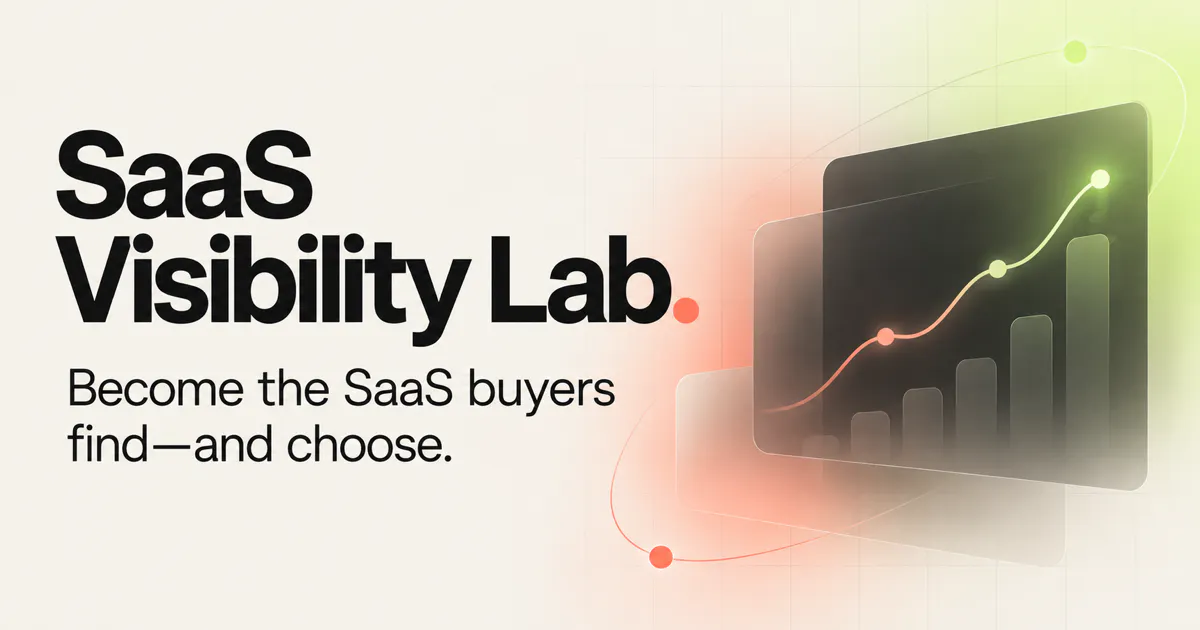 SaaS Visibility Lab screenshot 1
