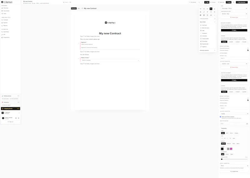 E-Signing.io screenshot 7