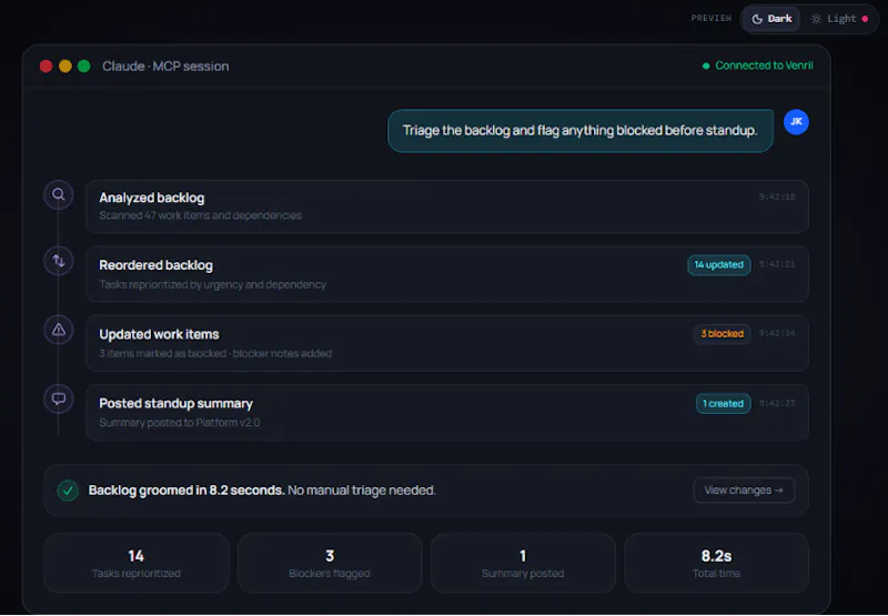 Venril screenshot 2