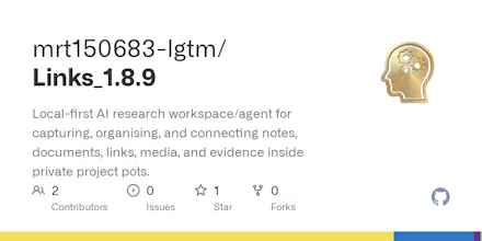 Links Local First AI Memory Layer gallery image
